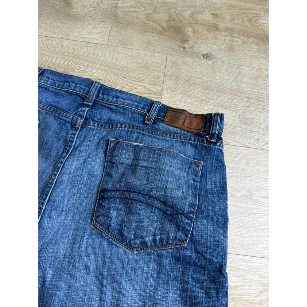 EUC Mens y2k Tommy Hilfiger jean shorts jorts stretch denim medium wash size 38